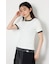 フェイクレイヤードヘンリーTシャツ