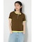 フェイクレイヤードヘンリーTシャツ