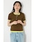フェイクレイヤードヘンリーTシャツ