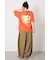 ビーチ柄Tシャツ