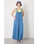 Thickness DENIMギャザーサロペット