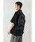 COOLMAX(R)ファブリック製・BLKletterシャツ