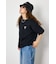 ロゴワイドカットトップス
