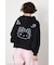 (HELLOKITTY)アップリケジップフーディー