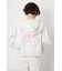 (HELLOKITTY)アップリケジップフーディー