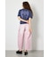 スパンリブピグメントTシャツ