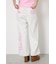 (HELLOKITTY)アップリケスウェットパンツ