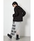 (UNISEX)SHARE スタンドネックジップパーカー
