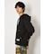 (UNISEX)SHARE スタンドネックジップパーカー