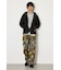 (UNISEX)SHARE スタンドネックジップパーカー