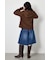 (UNISEX)SHARE スタンドネックジップパーカー