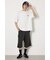 カモフラアップリケTシャツ