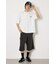 カモフラアップリケTシャツ