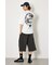 カモフラアップリケTシャツ
