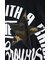 カモフラアップリケTシャツ