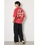 カモフラアップリケTシャツ