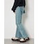 ビッグリボンフレアデニム
