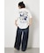 アップリケクラウンロゴTシャツ