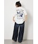 アップリケクラウンロゴTシャツ