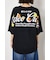 フラワースクリプトロゴ5分袖Tシャツ