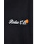 フラワースクリプトロゴ5分袖Tシャツ