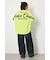 フラワースクリプトロゴ5分袖Tシャツ