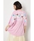フラワースクリプトロゴ5分袖Tシャツ