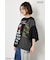 (PEANUTS)カスタムドッキングTシャツ