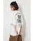 ヴィンテージライクステッチ5分袖Tシャツ