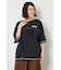 ヴィンテージライクステッチ5分袖Tシャツ