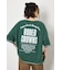 ヴィンテージライクステッチ5分袖Tシャツ