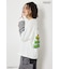 【UNISEX】(PEANUTS)フェイクレイヤードロングTシャツ