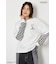 【UNISEX】(PEANUTS)フェイクレイヤードロングTシャツ