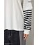 【UNISEX】(PEANUTS)フェイクレイヤードロングTシャツ