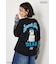【UNISEX】(PEANUTS)フェイクレイヤードロングTシャツ