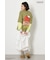【UNISEX】(PEANUTS)フェイクレイヤードロングTシャツ