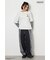 【UNISEX】(PEANUTS)スウェットドッキング リメイクデニム