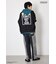 【UNISEX】(PEANUTS)スウェットドッキング リメイクデニム