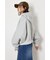 エンボス W-ZIP ショート パーカー