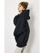 【UNISEX】エンボス W-ZIP ビッグ パーカー