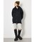 【UNISEX】エンボス W-ZIP ビッグ パーカー