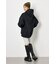 【UNISEX】エンボス W-ZIP ビッグ パーカー