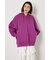 【UNISEX】エンボス W-ZIP ビッグ パーカー