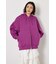 【UNISEX】エンボス W-ZIP ビッグ パーカー