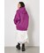 【UNISEX】エンボス W-ZIP ビッグ パーカー