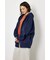【UNISEX】エンボス W-ZIP ビッグ パーカー