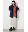 【UNISEX】エンボス W-ZIP ビッグ パーカー