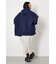 【UNISEX】エンボス W-ZIP ビッグ パーカー