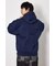 【UNISEX】エンボス W-ZIP ビッグ パーカー