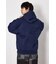 【UNISEX】エンボス W-ZIP ビッグ パーカー